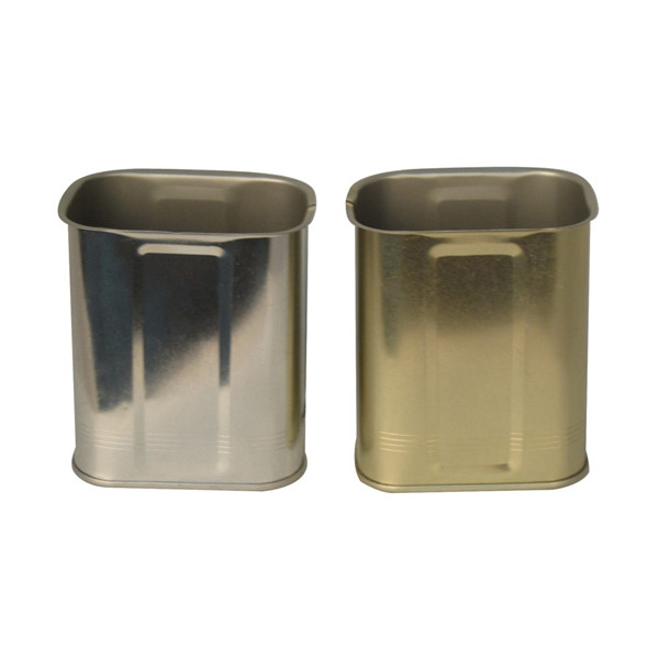 trapezoidal corned beef tin cans