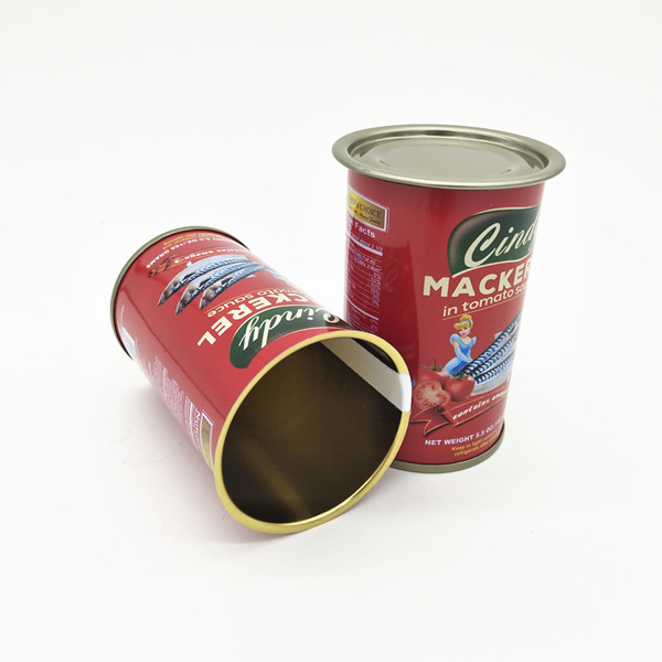 tin cans for food canning fish