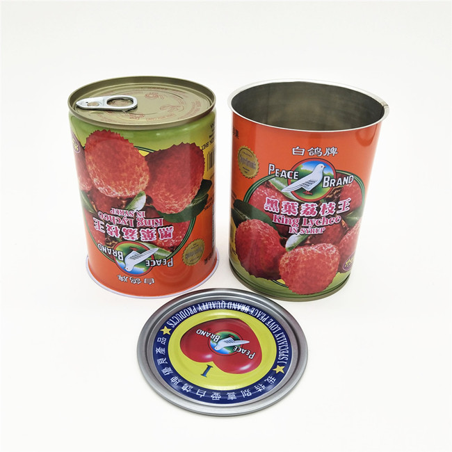 Tin Can For Canned Fruit